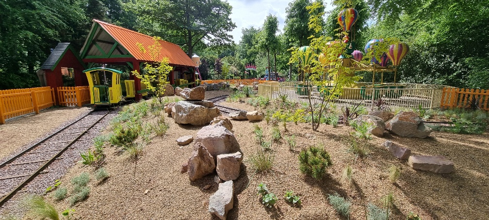 Combinatie van onze producten in Walibi Holland